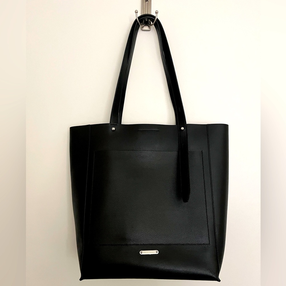 Rebecca Minkoff Black Leather Purse/Tote - Picture 2 of 5